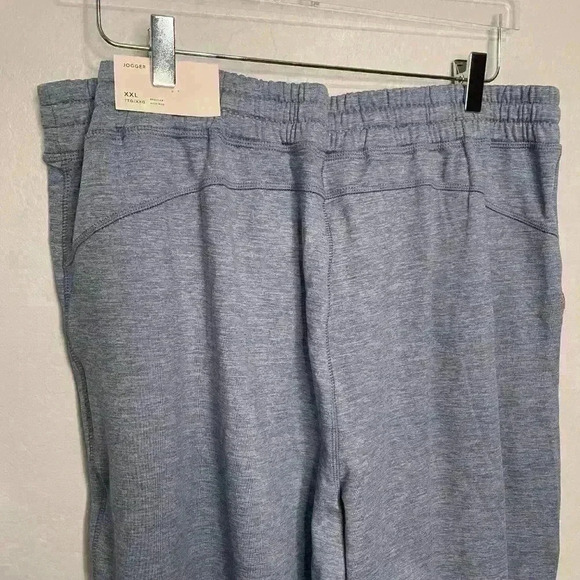 American Eagle Blue High Waist Drawstring Joggers NWT XXL - Picture 7 of 8